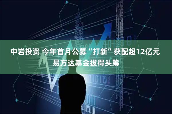 中岩投资 今年首月公募“打新”获配超12亿元 易方达基金拔得头筹